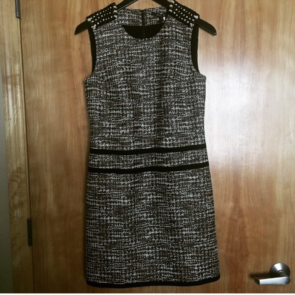 NWT Classic Rachel Roy shift tweed dress